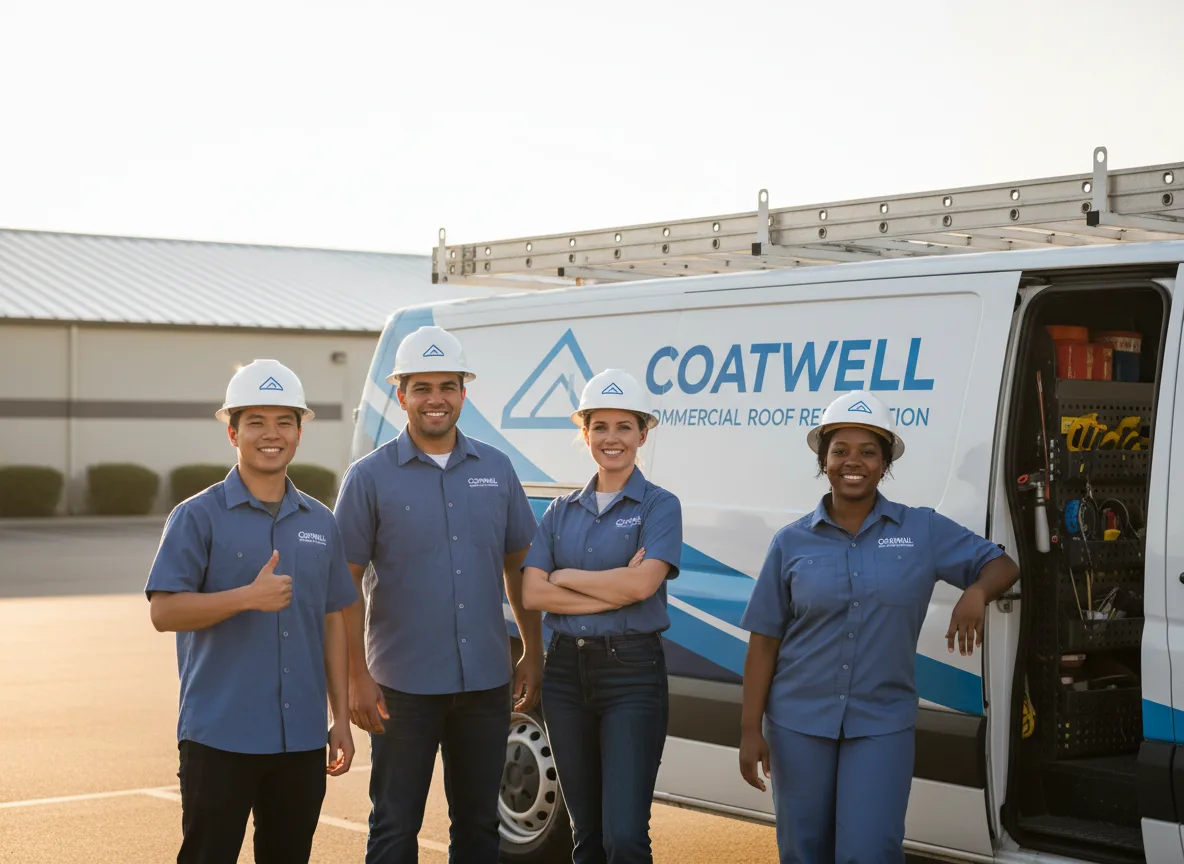 Commercial roof coating company in Echo, UT